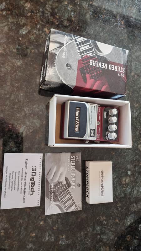 DigiTech Hardwire RV-7 Stereo Reverb
