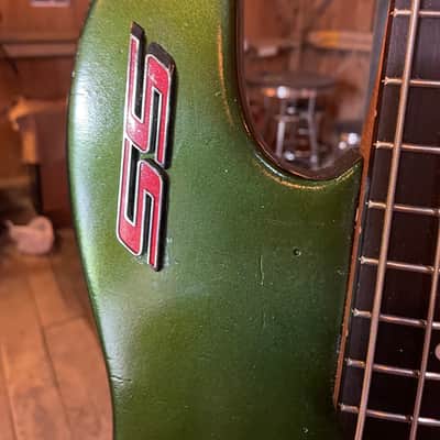 Fender jazz style bass Jazz 1970s-2026 - Sherwood green image 4