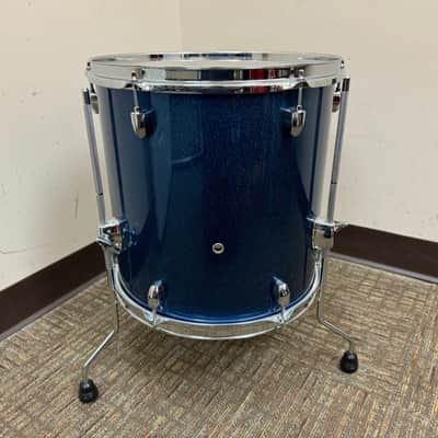 Pearl Export EXX Floor Tom 14x14" Electric Blue Sparkle image 5