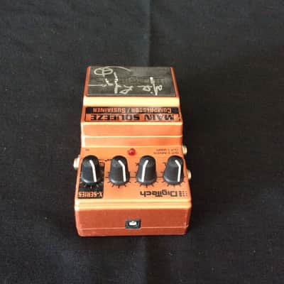 DigiTech Main Squeeze Compressor Sustainer Pedal Used by Nils Lofgren image 3