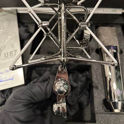 Neumann U 87 Rhodium Edition Set – 50th Anniversary Limited Edition (Serial No. 176/500) image 14