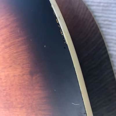 Sunburst Custom Dobro Resonator Guitar, Maple Neck, Rosewood Fingerboard image 14