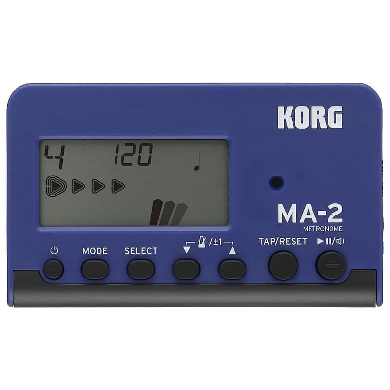 Korg MA-2 Multi-Function Digital Metronome Blue/Black image 1