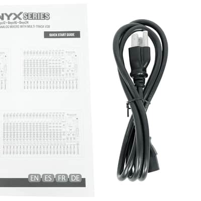 Mackie ONYX8 8-Ch Mixer w/Multi-Track USB/3-Band EQ+Bluetooth+Se Electronics Mic image 10