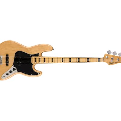 Squier Classic Vibe '70s Jazz Bass - Natural w/ Maple Fingerboard image 4