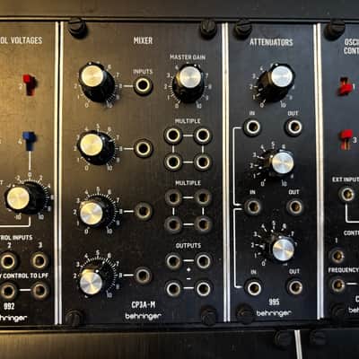 Behringer System 55 Complete Eurorack Modular Synthesizer 2021 - Present - Black image 11