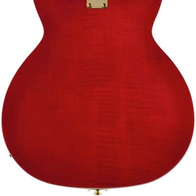 Hagstrom HSVIK6704 Electric Guitar, 67' Vinking, Wild Cherry Transparent image 5