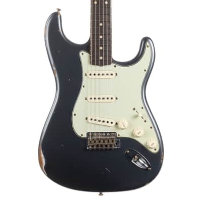 Used Fender Custom Shop '61 Stratocaster Relic Charcoal Frost Metallic 2020 image 1