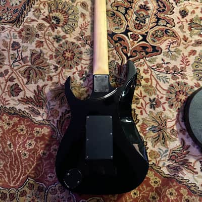 Ibanez Universe Universe UV7BK UV7PWH 1990 - Black Body - White Neck image 3