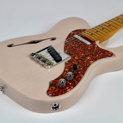 Fender FSR Limited Edition American Professional II Telecaster Thinline - Transparent Shell Pink 2024 w/OHSC (0171022760) image 4