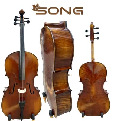 Copy sleeping 5 string Cello, Master Sound , Professional 4/4 Cello, Spirit Varnish image 1