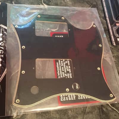 Gibson SG Standard Full Face Pickguard 5 ply Black & Cream Made in USA by WD image 1