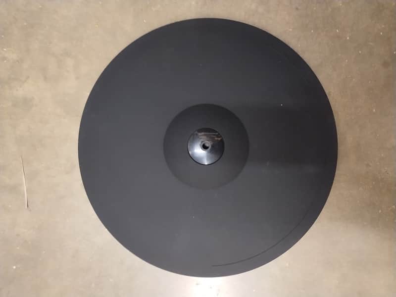 Unbranded 15" Electronic Drum Crash Cymbal - Black image 1