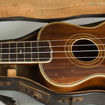 Koa Soprano Ukulele (unlabelled) , c. 1925 image 14