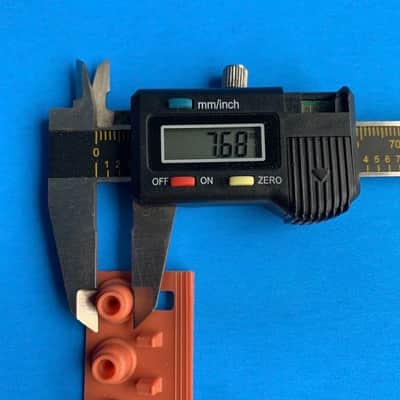 YAMAHA PSR-240 PSR-260 Keyboard Part: 12-Key Conductive Contact Rubber Pad Strip image 12