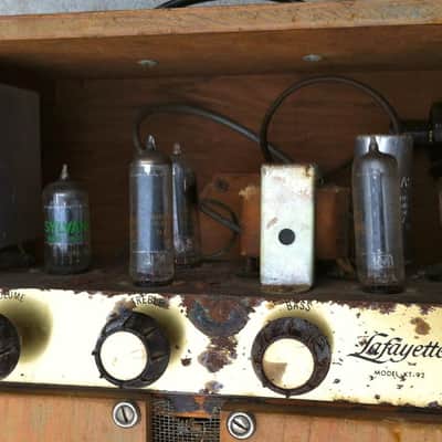 VINTAGE 60'S LAFAYETTE KT-92 TUBE AMPLIFIER image 5