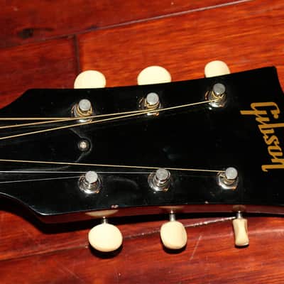1967 Gibson J-45 ADJ, Rare Cherry Red finish image 5