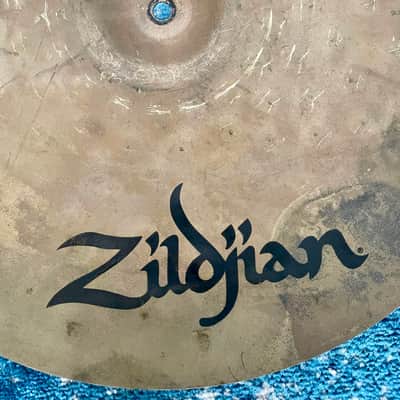 24 YEARS OLD 18” Zildjian REMIX BREAKBEAT Ride w 3 Original Rivets 1655g image 11