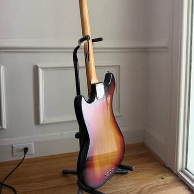1974 Fender Mustang Bass Sunburst image 4