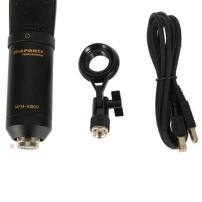 MARANTZ MPM1000U MICROFONO PER PODCAST USB A CONDENSATORE image 1