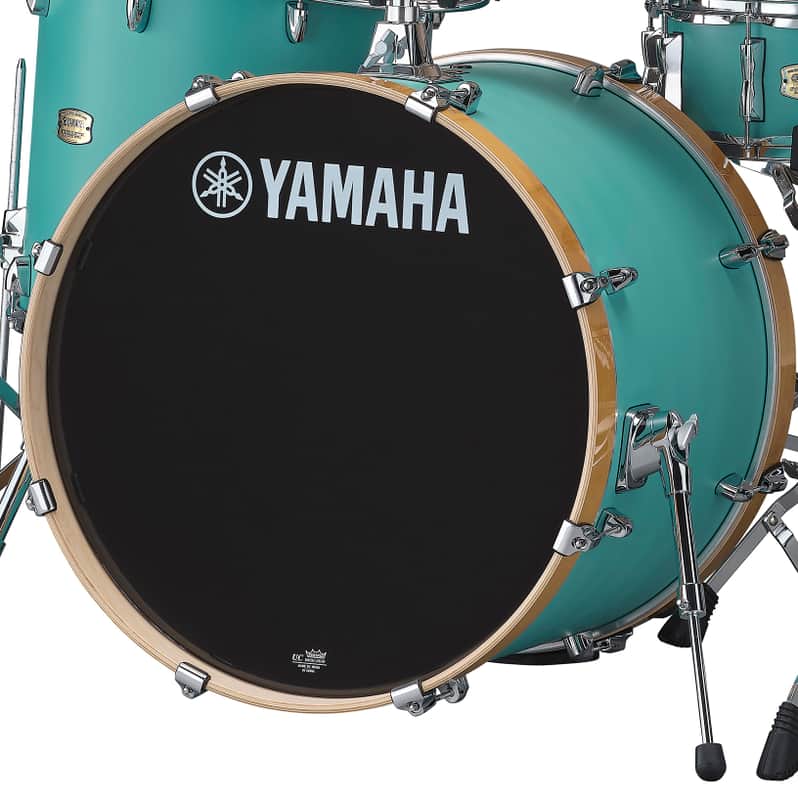 Yamaha Stage Custom Birch 22" Bass Drum , Matte Surf Green - NEW image 1