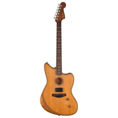 Fender Acoustasonic Standard Jazzmaster - Aged Natural image 1