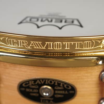 Craviotto 4x14" Timeless Timber Solid Birch Snare Drum - #7 of 25 image 5