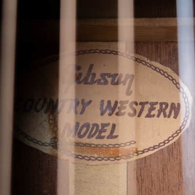 1956 Gibson SJN Country Western image 4