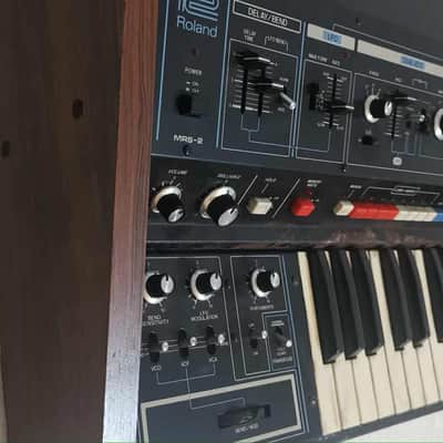 Vintage Roland MRS-2 ProMars 37-Key Duophonic Synthesizer 1978 - 1982 - Black image 2