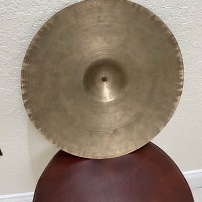 Zildjian 14" hi hat top cymbal vintage image 5