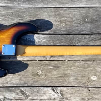 1981 Ibanez Roadster RS924 2-tone brownburst lefty image 12