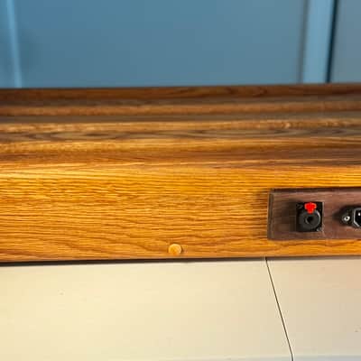 Nell Audio Custom Hardwood Pedalboard – IEC Power, I/O Patch Bay, PSU Shelf 2026 - Natural image 6