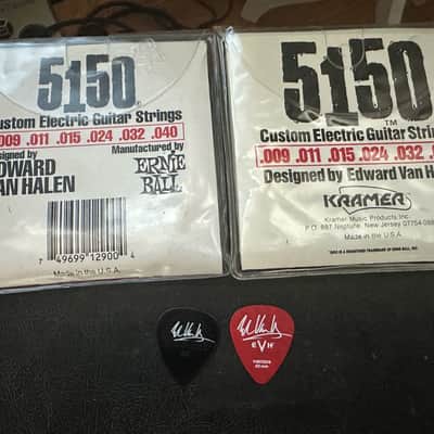 Kramer 5150 EVH Strings 2 Sets 1980’s - Eddie Van Halen image 3