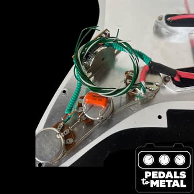 Fender Loaded Pickguard Gold Lace Sensors X16434 image 5