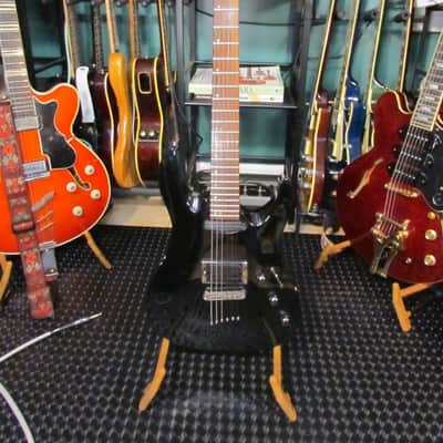Mitchell MD300 Black archtop *PRO SETUP* Hh rails w/ coil split Super Strat style Electric Guitar image 1
