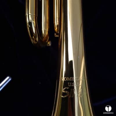 Jerome Callet SIMA by Kanstul USA GOLD LACQUER trumpet gamonbrass image 11