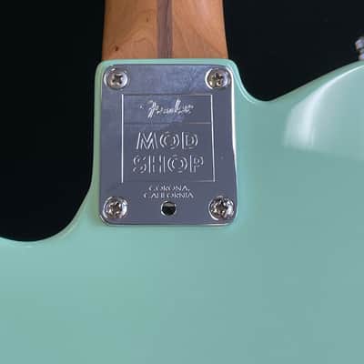 Fender Mod Shop US Telecaster 2020 - Surf Green- Roasted Neck Noiseless PU image 8