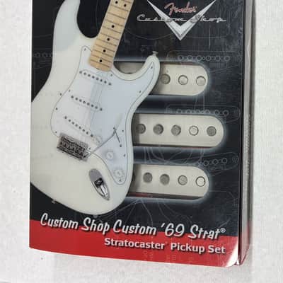 Fender 099-2114-000 Custom Shop '69 Stratocaster Pickup Set 2010s -  White image 1