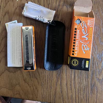 Seidel Blues Session Steel Harmonica - Key of E Paddy Richter 2026 image 3