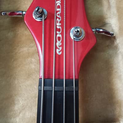 Mouradian CS-74 Chris Squire Model  Red - YES Bass  #6 of the orginal 25 built image 3