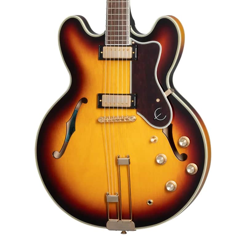Epiphone Sheraton in Vintage Sunburst W/Gigbag image 1