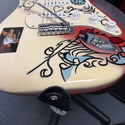 Fender Jimi Hendrix Artist Series Signature Monterey Stratocaster 2017 - 2018 - Monterey Graphic image 12