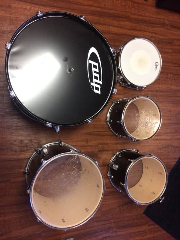 PDP EZ Series Drumset Black image 1