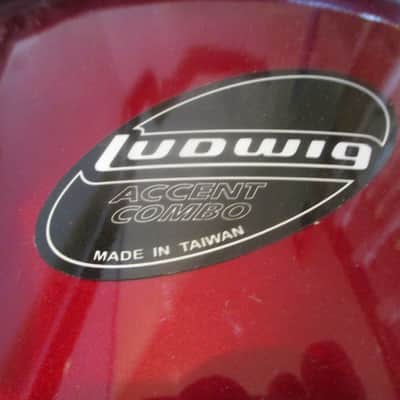 Ludwig Accent Custom Extra Deep 14 X 6.5 Snare Drum - Mint! image 2