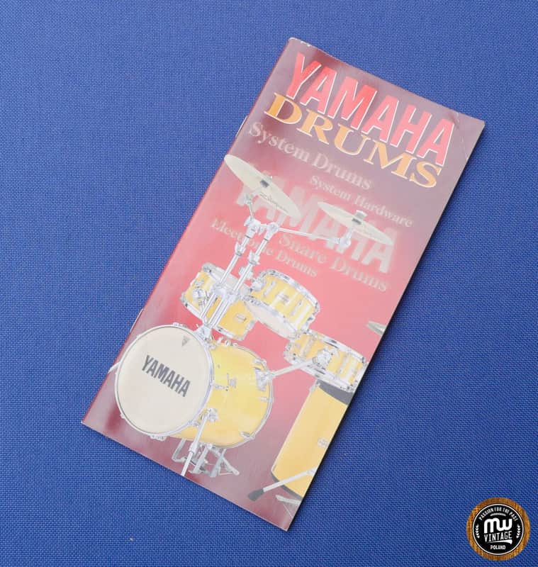 Yamaha Drums System Drums Catalog RARE image 1
