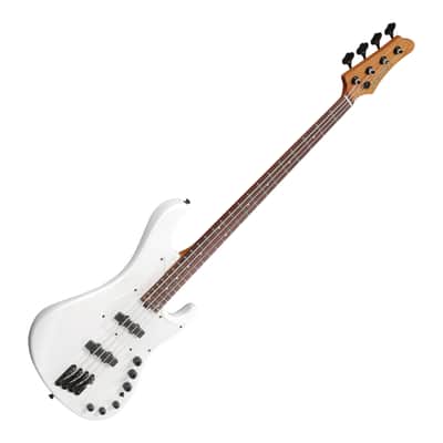 Ibanez MDM1000 Mode 4-String Electric Bass w/Bag, Pearl White image 3