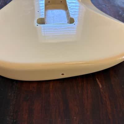 Fender American Standard Strat Plus Jeff Beck Stratocaster Body 1989 - antique white image 8
