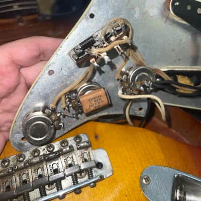 Vintage 1961 Slab Board Fender Stratocaster image 23