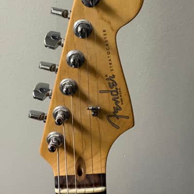 Fender American Double Fat Stratocaster 2001 - Olympic White / Tortoiseshell (Hot Rodded American Series) image 3