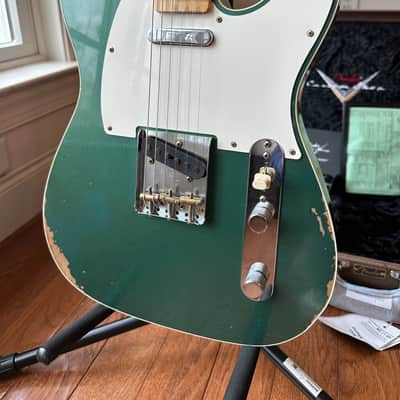 2024 Fender Custom Shop '59 Telecaster Custom Relic - Aged Sherwood Green Metallic image 2